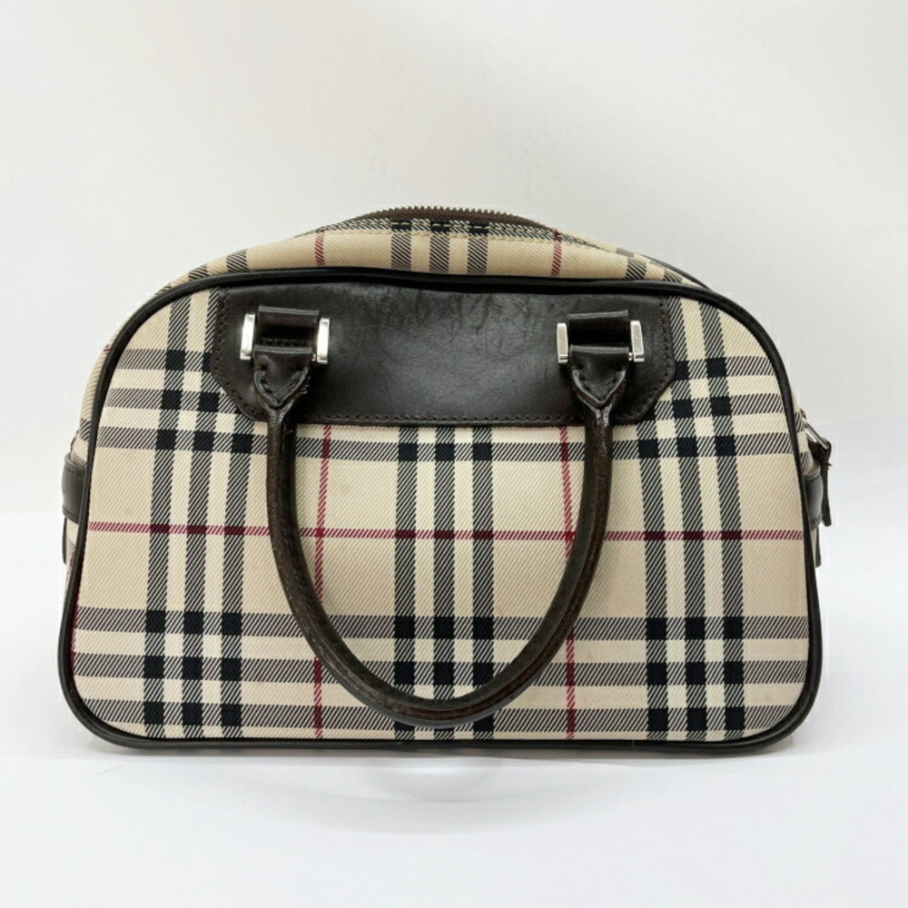 Burberry Boston Bag Beige Tan Check - Picture 2 of 8